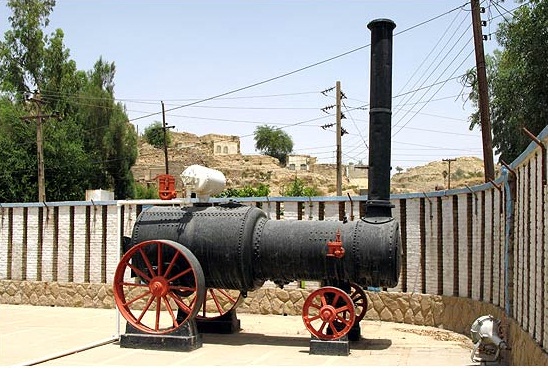 دستگاه دیگ بخار چاه نفت شماره یک مسجدسلیمان