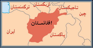 نقشه سیاسی افغانستان